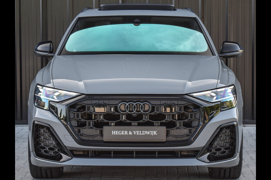 Audi Q8 60 TFSI e quattro Pro Line S Competition | B&O ADVANCED | PANORAMADAK | MASSAGE STOELEN | 4 WIEL BESTURING | ALCANTARE HEMEL | S