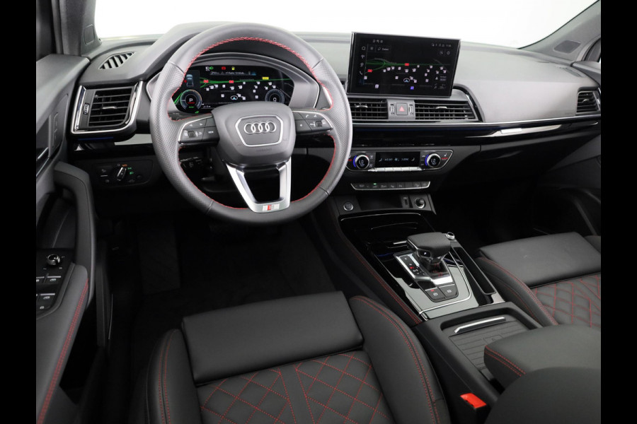 Audi Q5 Sportback 50 TFSI e S edition Competition 299pk | Luchtvering | Panoramadak | Nappa leder | ACC | B&O | Keyless