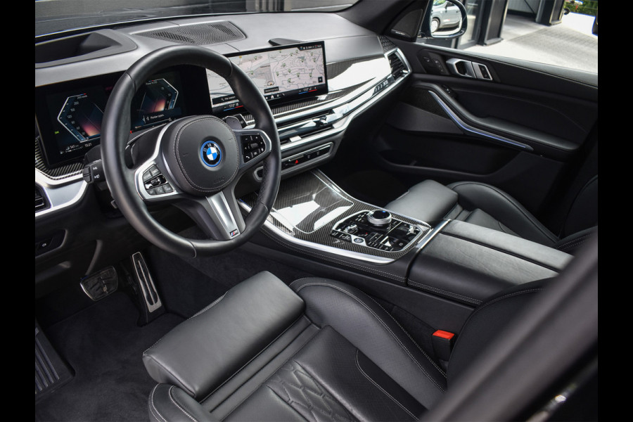 BMW X5 xDrive50e M-SPORT PRO | PANORAMADAK | CARBON INLEG | ACTIVE STEERING | M-STOELEN | MASSAGE STOELEN | STOEL VENTILATIE EN VERWARM