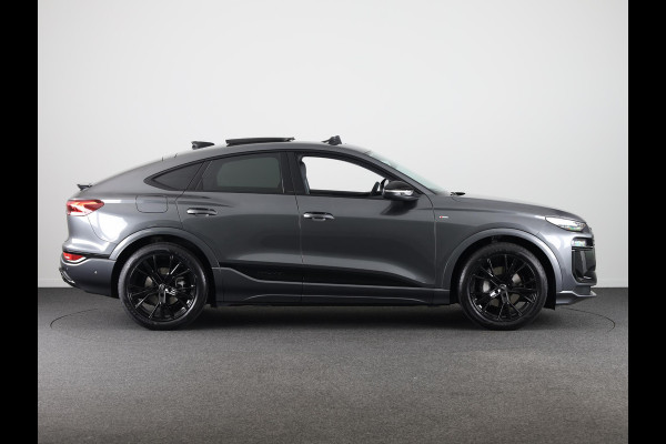 Audi Q6 Sportback e-tron Advanced edition 83 kWh 252pk | Panoramadak | Lederen bekleding | Luchtvering | 21 inch Lichtmetalen velgen