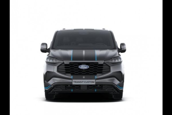 Ford Transit Custom 320 2.5 PHEV L2H1 Sport DC 233pk | | Dubbele Cabine | Dubbele zijschuifdeur | Inklapbare trekhaak | 19 inch lichtmetalen Sport velgen (mat zwart) | Verwarmbaar stuurwiel | Navigatie systeem