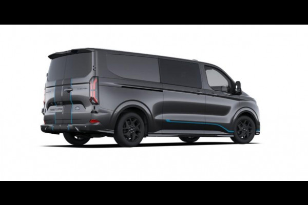 Ford Transit Custom 320 2.5 PHEV L2H1 Sport DC 233pk | | Dubbele Cabine | Dubbele zijschuifdeur | Inklapbare trekhaak | 19 inch lichtmetalen Sport velgen (mat zwart) | Verwarmbaar stuurwiel | Navigatie systeem