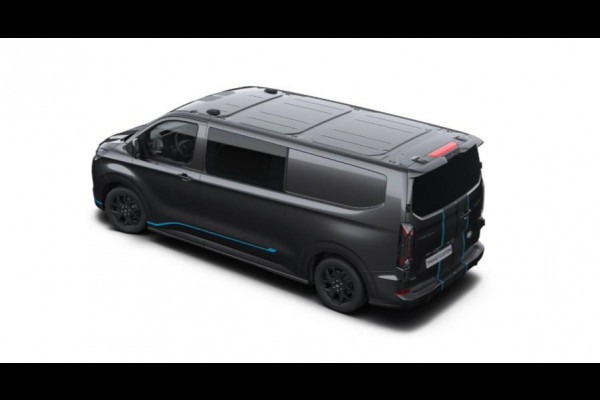 Ford Transit Custom 320 2.5 PHEV L2H1 Sport DC 233pk | | Dubbele Cabine | Dubbele zijschuifdeur | Inklapbare trekhaak | 19 inch lichtmetalen Sport velgen (mat zwart) | Verwarmbaar stuurwiel | Navigatie systeem