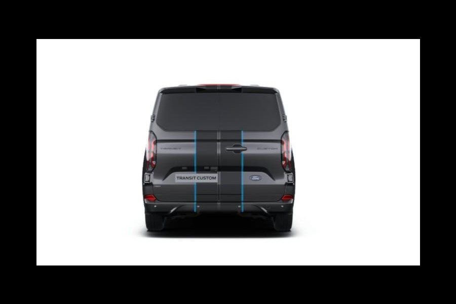 Ford Transit Custom 320 2.5 PHEV L2H1 Sport DC 233pk | | Dubbele Cabine | Dubbele zijschuifdeur | Inklapbare trekhaak | 19 inch lichtmetalen Sport velgen (mat zwart) | Verwarmbaar stuurwiel | Navigatie systeem