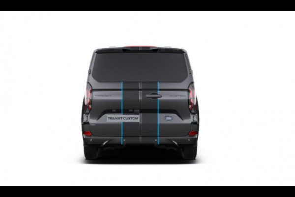 Ford Transit Custom 320 2.5 PHEV L2H1 Sport DC 233pk | | Dubbele Cabine | Dubbele zijschuifdeur | Inklapbare trekhaak | 19 inch lichtmetalen Sport velgen (mat zwart) | Verwarmbaar stuurwiel | Navigatie systeem