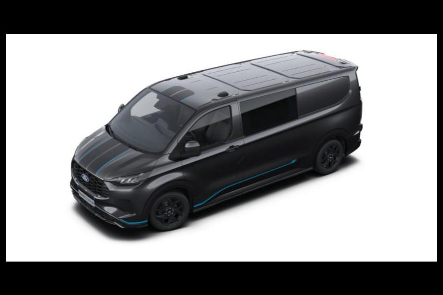 Ford Transit Custom 320 2.5 PHEV L2H1 Sport DC 233pk | | Dubbele Cabine | Dubbele zijschuifdeur | Inklapbare trekhaak | 19 inch lichtmetalen Sport velgen (mat zwart) | Verwarmbaar stuurwiel | Navigatie systeem