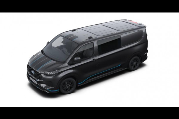 Ford Transit Custom 320 2.5 PHEV L2H1 Sport DC 233pk | | Dubbele Cabine | Dubbele zijschuifdeur | Inklapbare trekhaak | 19 inch lichtmetalen Sport velgen (mat zwart) | Verwarmbaar stuurwiel | Navigatie systeem