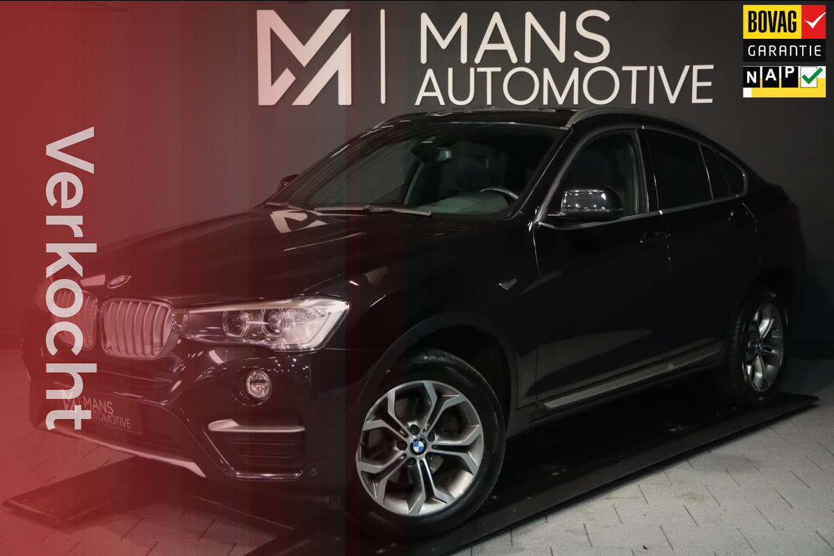 BMW X4 XDrive20i / PANODAK / HUD / KEYLESS / DODEHOEK / MEMORY / 18'' BMW X4 XDrive20i / PANODAK / HUD / KEYLESS / DODEHOEK / MEMORY / 18''
