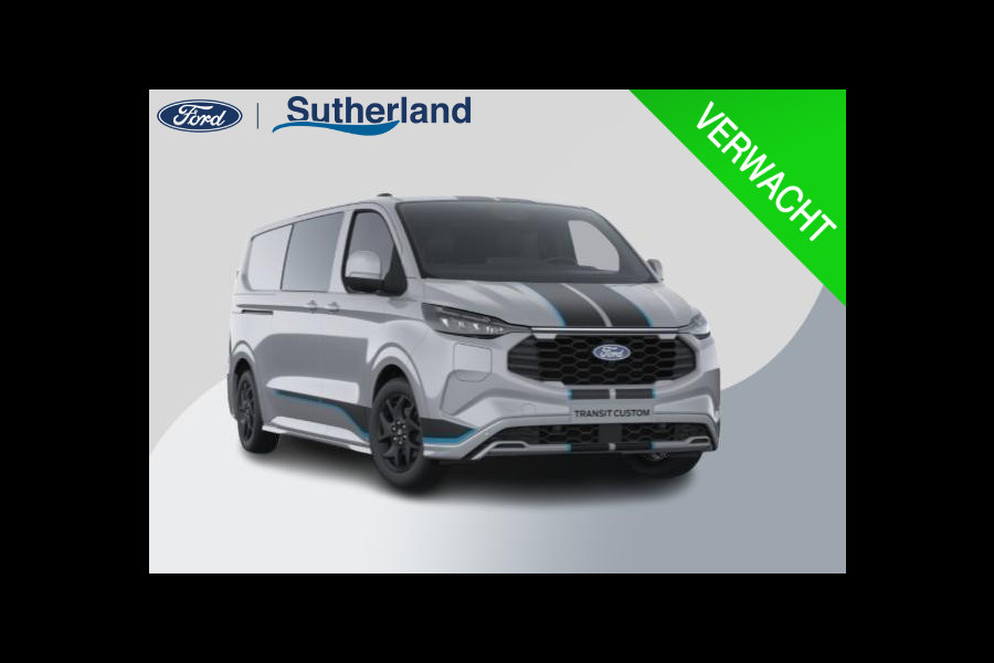 Ford Transit Custom 320 2.5 PHEV L2H1 Sport DC 233pk | | Dubbele Cabine | Dubbele zijschuifdeur | Inklapbare trekhaak | 19 inch lichtmetalen Sport velgen (mat zwart) | Verwarmbaar stuurwiel | Navigatie systeem