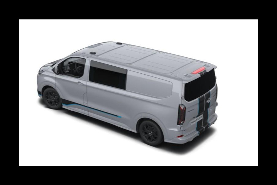 Ford Transit Custom 320 2.5 PHEV L2H1 Sport DC 233pk | | Dubbele Cabine | Dubbele zijschuifdeur | Inklapbare trekhaak | 19 inch lichtmetalen Sport velgen (mat zwart) | Verwarmbaar stuurwiel | Navigatie systeem