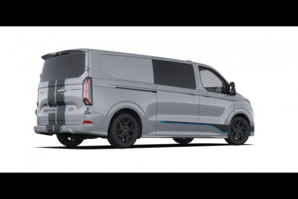 Ford Transit Custom 320 2.5 PHEV L2H1 Sport DC 233pk | | Dubbele Cabine | Dubbele zijschuifdeur | Inklapbare trekhaak | 19 inch lichtmetalen Sport velgen (mat zwart) | Verwarmbaar stuurwiel | Navigatie systeem