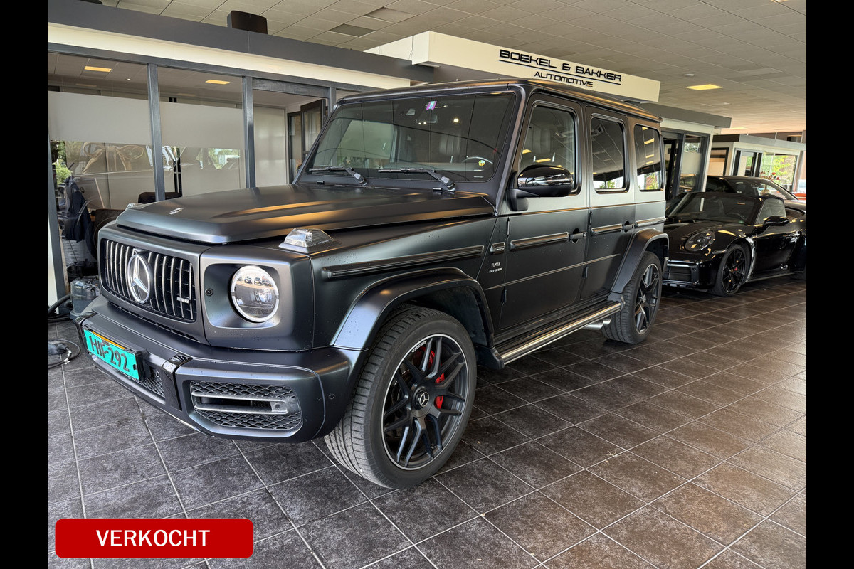 Mercedes-Benz G-Klasse 63 Edition 1 ** Schuifdak ** Burmester ** 22inch Mercedes-Benz G-Klasse 63 Edition 1 ** Schuifdak ** Burmester ** 22inch