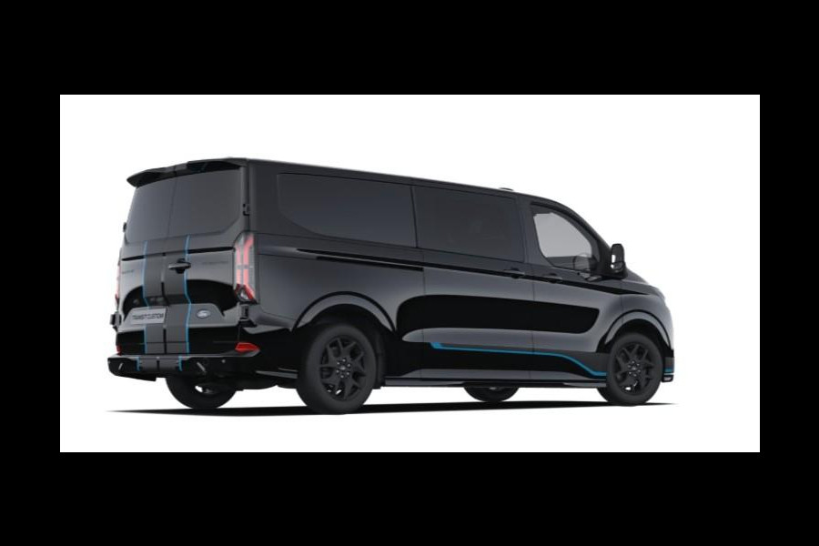 Ford Transit Custom 320 2.5 PHEV L2H1 Sport DC 233pk | | Dubbele Cabine | Dubbele zijschuifdeur | Inklapbare trekhaak | 19 inch lichtmetalen Sport velgen (mat zwart) | Verwarmbaar stuurwiel | Navigatie systeem