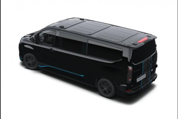 Ford Transit Custom 320 2.5 PHEV L2H1 Sport DC 233pk | | Dubbele Cabine | Dubbele zijschuifdeur | Inklapbare trekhaak | 19 inch lichtmetalen Sport velgen (mat zwart) | Verwarmbaar stuurwiel | Navigatie systeem