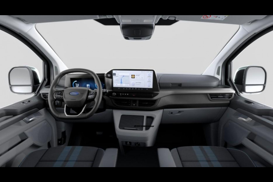 Ford Transit Custom 320 2.5 PHEV L2H1 Sport DC 233pk | | Dubbele Cabine | Dubbele zijschuifdeur | Inklapbare trekhaak | 19 inch lichtmetalen Sport velgen (mat zwart) | Verwarmbaar stuurwiel | Navigatie systeem