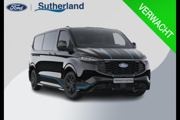 Ford Transit Custom 320 2.5 PHEV L2H1 Sport DC 233pk | | Dubbele Cabine | Dubbele zijschuifdeur | Inklapbare trekhaak | 19 inch lichtmetalen Sport velgen (mat zwart) | Verwarmbaar stuurwiel | Navigatie systeem
