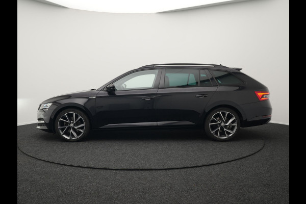 Škoda Superb Combi 1.4 TSI iV Sportline Plug In Hybrid 218pk PHEV | Trekhaak af Fabriek | Adaptive Cruise | Alcantara RS Sportstoelen Verwarmd | Canton Audio | 19"L.M |  | Chrystal LED | Virtual |