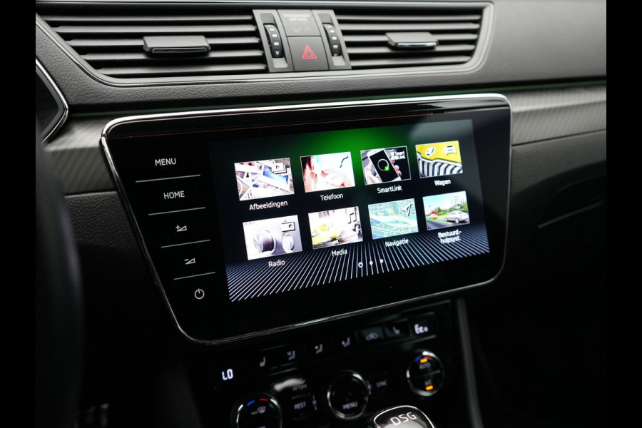 Škoda Superb Combi 1.4 TSI iV Sportline Plug In Hybrid 218pk PHEV | Trekhaak af Fabriek | Adaptive Cruise | Alcantara RS Sportstoelen Verwarmd | Canton Audio | 19"L.M |  | Chrystal LED | Virtual |