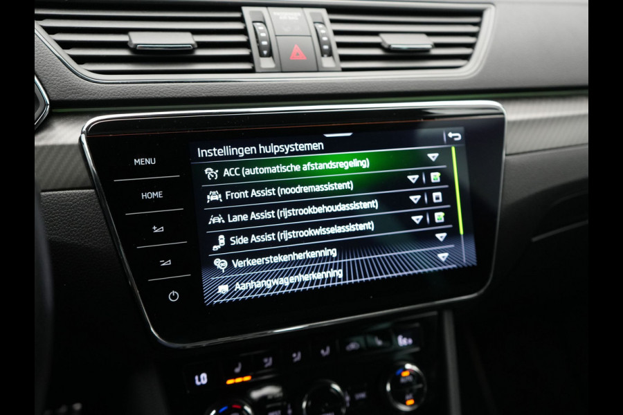 Škoda Superb Combi 1.4 TSI iV Sportline Plug In Hybrid 218pk PHEV | Trekhaak af Fabriek | Adaptive Cruise | Alcantara RS Sportstoelen Verwarmd | Canton Audio | 19"L.M |  | Chrystal LED | Virtual |