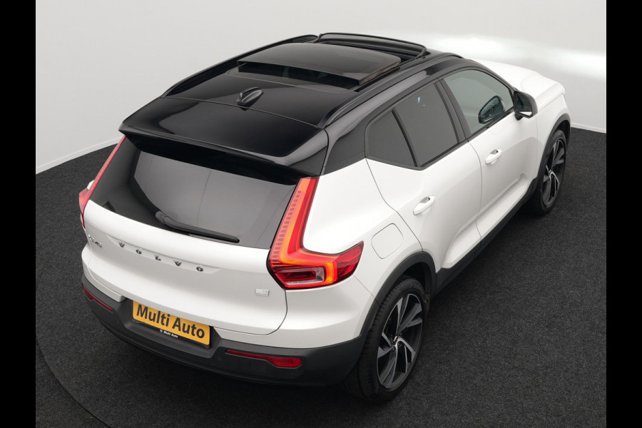 Volvo XC40 T5 Recharge R-Design Plug In Hybrid 261pk Dealer O.H. PHEV | Panodak | Alcantara Sportstoelen | Adaptive Cruise | Pilot Assist | Navigatie | Camera | DAB | Stoel & Stuurverwarming | L.M. 20" |