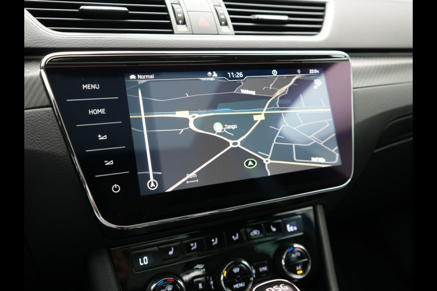 Škoda Superb Combi 1.4 TSI iV Sportline Business Plug In Hybrid 218pk PHEV | Panodak | Trekhaak af Fabriek | Alcantara Sportstoelen Memory | Adaptive Cruise | Crystal LED | Sfeerverlichting | Virtual | Navigatie | Apple Carplay | Stoelverwarming | DAB |