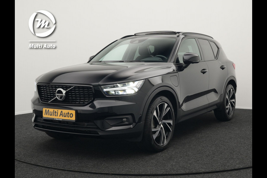 Volvo XC40 T5 Recharge R-Design Plug In Hybrid 261pk Dealer O.H. PHEV | Panodak | Alcantara Sportstoelen Memory | Adaptive Cruise | Harman Kardon | Pilot Assist | 360 Camera | Navigatie | L.M. 20" | Apple Carplay | DAB |