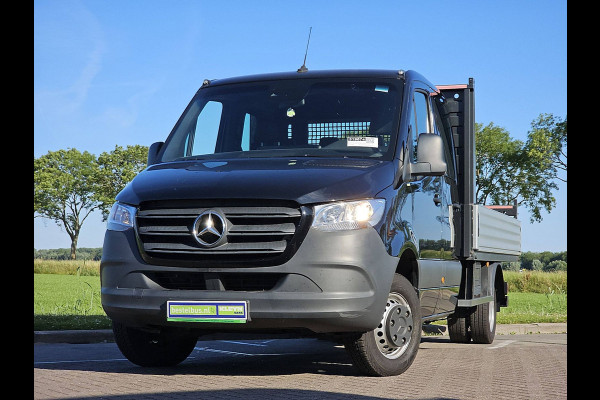 Mercedes-Benz Sprinter 516 2.2 CDI L3 DC EURO VI-D Open-Laadbak Airco Dubbellucht 3.5T-Trekhaak Euro6 163Pk B-Rijbewijs!