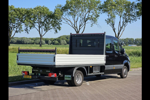 Mercedes-Benz Sprinter 516 2.2 CDI L3 DC EURO VI-D Open-Laadbak Airco Dubbellucht 3.5T-Trekhaak Euro6 163Pk B-Rijbewijs!