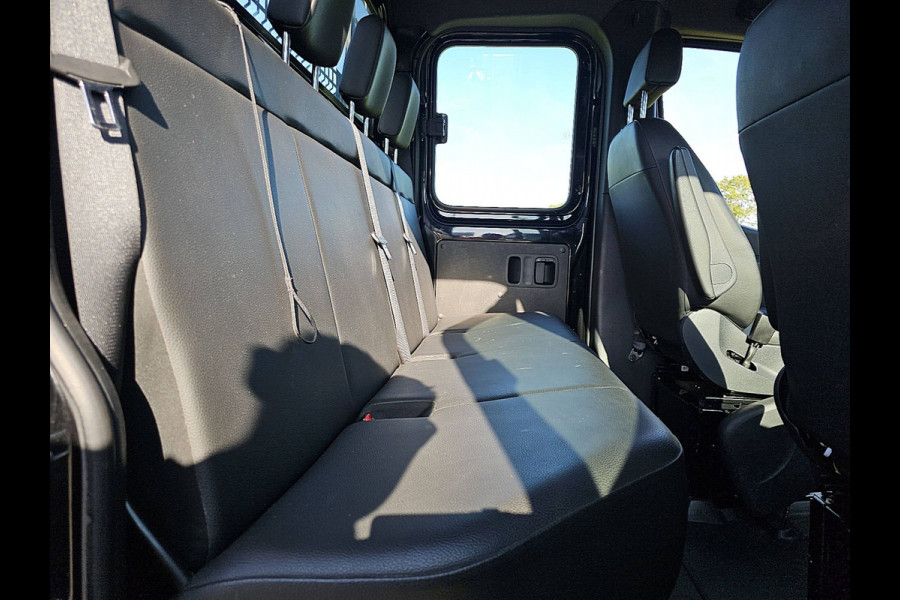 Mercedes-Benz Sprinter 516 2.2 CDI L3 DC EURO VI-D Open-Laadbak Airco Dubbellucht 3.5T-Trekhaak Euro6 163Pk B-Rijbewijs!