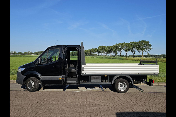 Mercedes-Benz Sprinter 516 2.2 CDI L3 DC EURO VI-D Open-Laadbak Airco Dubbellucht 3.5T-Trekhaak Euro6 163Pk B-Rijbewijs!