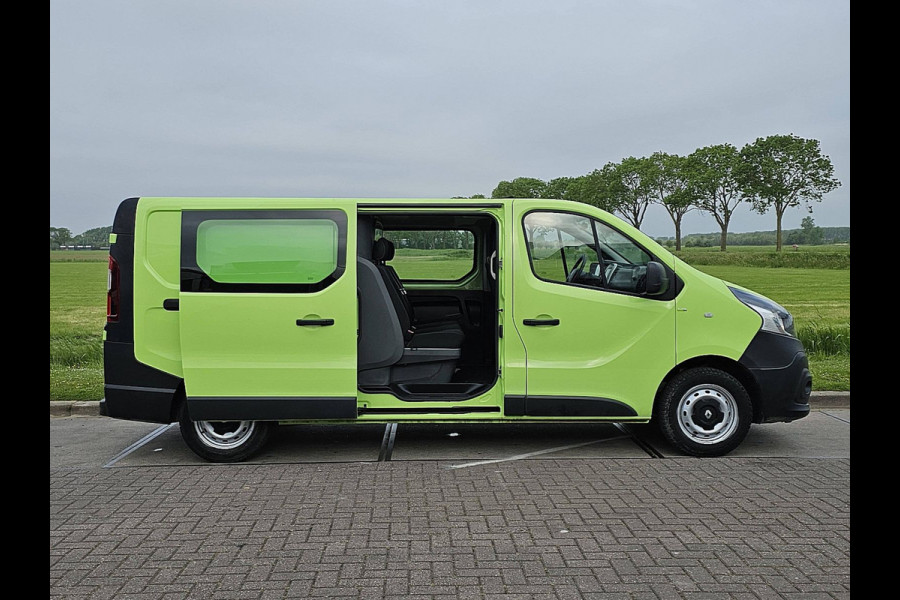 Renault Trafic 1.6 dCi T29 L2H1 DC Airco 120Pk Euro6 Navi Oh-Historie 1e Eigenaar!