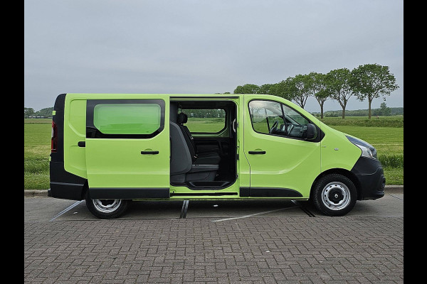 Renault Trafic 1.6 dCi T29 L2H1 DC Airco 120Pk Euro6 Navi Oh-Historie 1e Eigenaar!