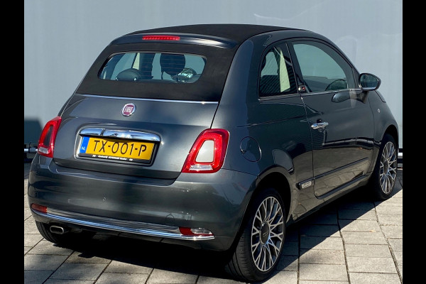Fiat 500C BWJ 2018 | 1.2 70PK Lounge | CRUISE | CLIMA | PDC | LICHTMETAAL | U CONNECT | CARPLAY | NAVI