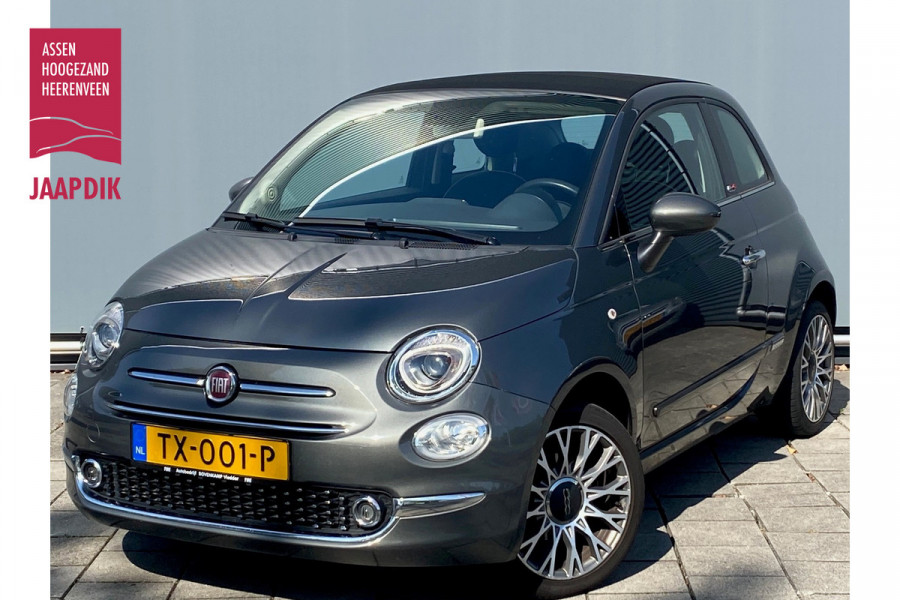 Fiat 500C BWJ 2018 | 1.2 70PK Lounge | CRUISE | CLIMA | PDC | LICHTMETAAL | U CONNECT | CARPLAY | NAVI