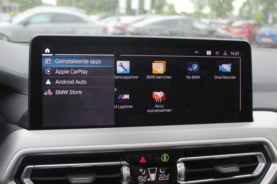 BMW iX3 High Executive 80 kWh / Panoramadak / 360Camera / Head-up / 20'' / Leder / Harman Kardon / Sfeerverlichting / Dodehoek / DAB / Stoelverwarming / ACC