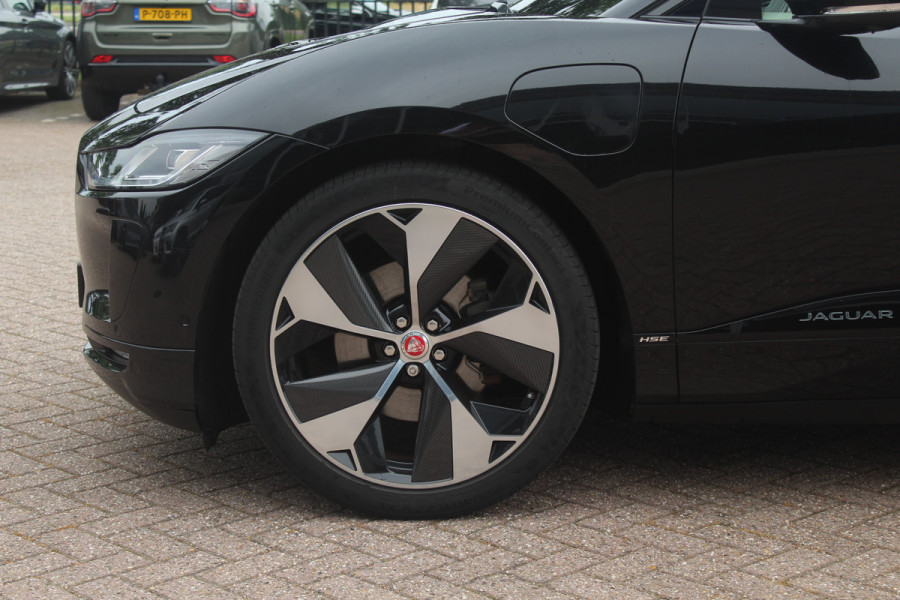 Jaguar I-PACE EV400 First Edition 90 kWh / Full option / Panoramadak / 360Camera / Head-up / Luchtvering / Leder / Meridian / Stuurverwarming
