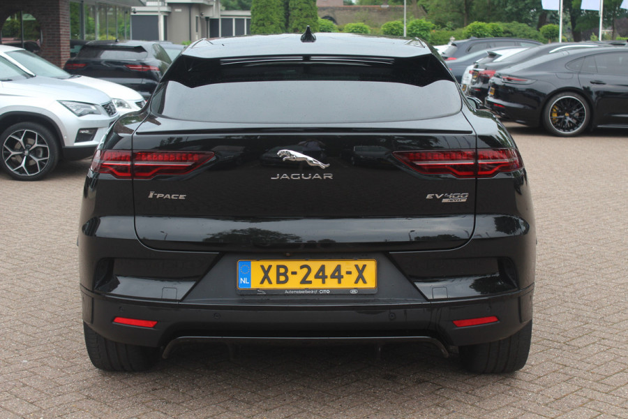 Jaguar I-PACE EV400 First Edition 90 kWh / Full option / Panoramadak / 360Camera / Head-up / Luchtvering / Leder / Meridian / Stuurverwarming