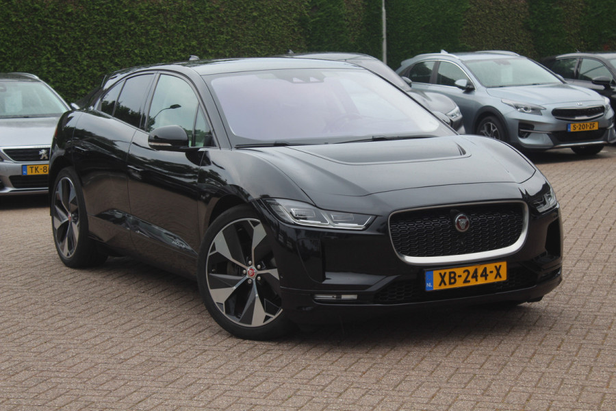 Jaguar I-PACE EV400 First Edition 90 kWh / Full option / Panoramadak / 360Camera / Head-up / Luchtvering / Leder / Meridian / Stuurverwarming