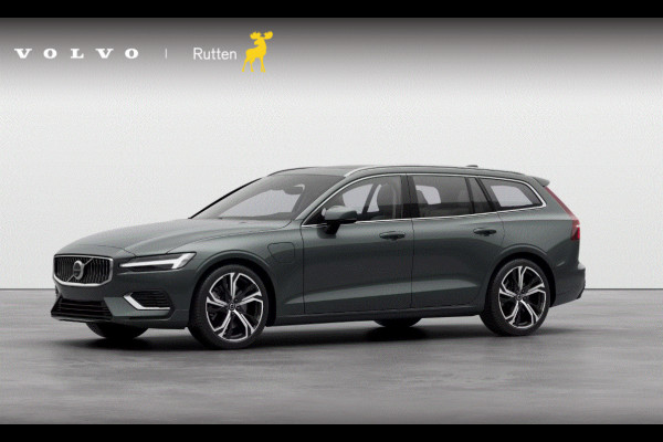 Volvo V60 T6 350PK Automaat Plug-in hybrid AWD Ultra Bright / Navigatie / Head Up Display / 360 Camera / Harman Kardon / Panorama Dak / Massage Stoelen /