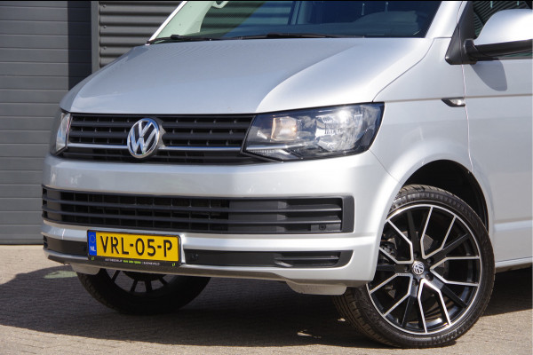 Volkswagen Transporter 2.0 TDI L2 150PK, AIRCO, CRUISE, NAVI, PARKEERSENSOREN, STOELVERWARMING DUBBELE CABINE LEVERBAAR