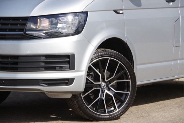 Volkswagen Transporter 2.0 TDI L2 150PK, AIRCO, CRUISE, NAVI, PARKEERSENSOREN, STOELVERWARMING DUBBELE CABINE LEVERBAAR