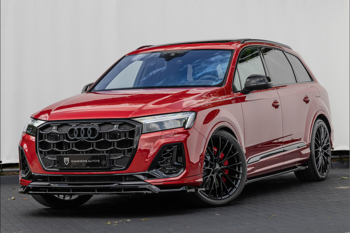 Audi Q7 60 TFSI-e 490pk Quattro Competition Pano S-stoelen Onderstel Advanced Nachtzicht Massage B&O Audi Q7 60 TFSI-e 490pk Quattro Competition Pano S-stoelen Onderstel Advanced Nachtzicht Massage B&O