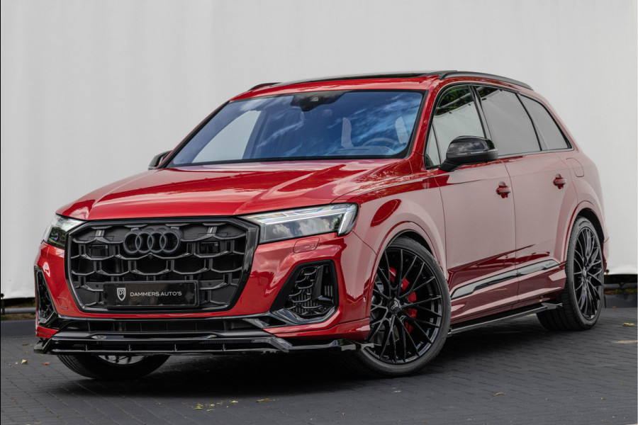 Audi Q7 60 TFSI-e 490pk Quattro Competition Pano S-stoelen Onderstel Advanced Nachtzicht Massage B&O