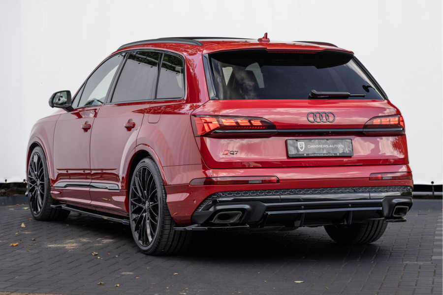 Audi Q7 60 TFSI-e 490pk Quattro Competition Pano S-stoelen Onderstel Advanced Nachtzicht Massage B&O