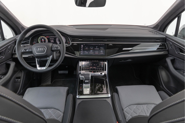 Audi Q7 60 TFSI-e 490pk Quattro Competition Pano S-stoelen Onderstel Advanced Nachtzicht Massage B&O