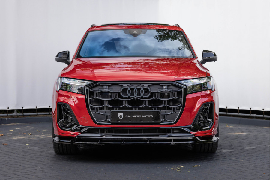 Audi Q7 60 TFSI-e 490pk Quattro Competition Pano S-stoelen Onderstel Advanced Nachtzicht Massage B&O