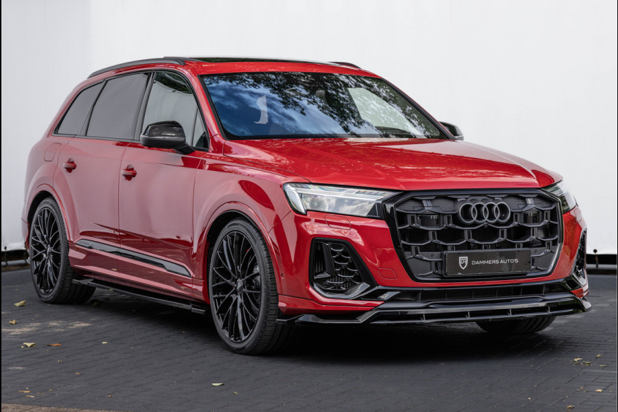 Audi Q7 60 TFSI-e 490pk Quattro Competition Pano S-stoelen Onderstel Advanced Nachtzicht Massage B&O
