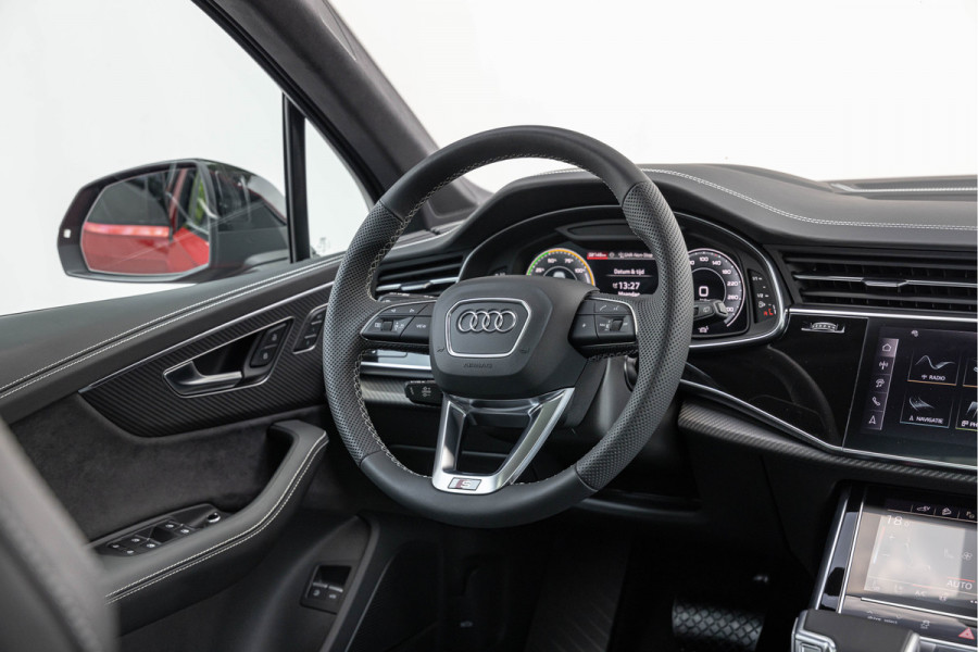 Audi Q7 60 TFSI-e 490pk Quattro Competition Pano S-stoelen Onderstel Advanced Nachtzicht Massage B&O