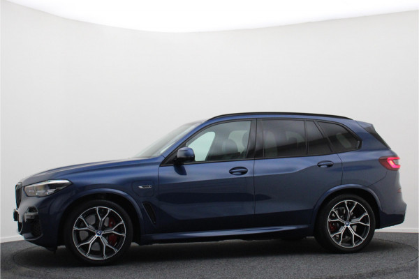 BMW X5 xDrive45e High Executive M-Sport Panoramadak, 360° Camera, Head-Up, H&K, ACC, Luchtvering, Trekhaak, 21"