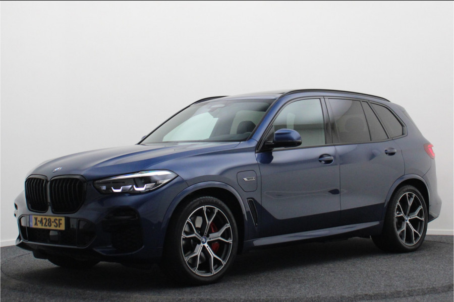 BMW X5 xDrive45e High Executive M-Sport Panoramadak, 360° Camera, Head-Up, H&K, ACC, Luchtvering, Trekhaak, 21"